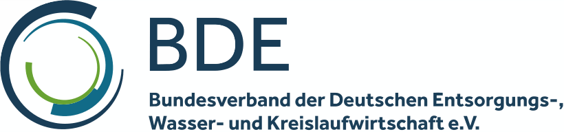 BDE Bundesverband der Deutschen Entsorgungs-, Wasser- und Kreislaufwirtschaft e.V. logo