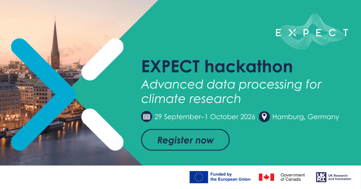 EXPECT Hackathon on Advanced Data Processing for Climate Research