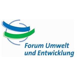 Forum Umwelt & Entwicklung logo