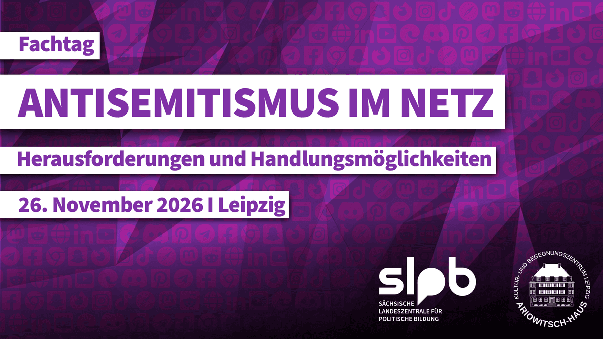 Fachtag: Antisemitismus im Netz – Herausforderungen und Handlungsmöglichkeiten