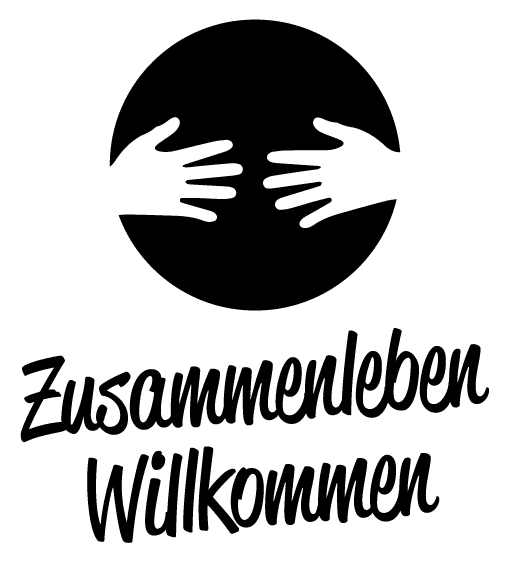 Zusammenleben Willkommen logo