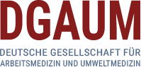 Deutsche Gesellschaft für Arbeitsmedizin und Umweltmedizin.e.V. logo