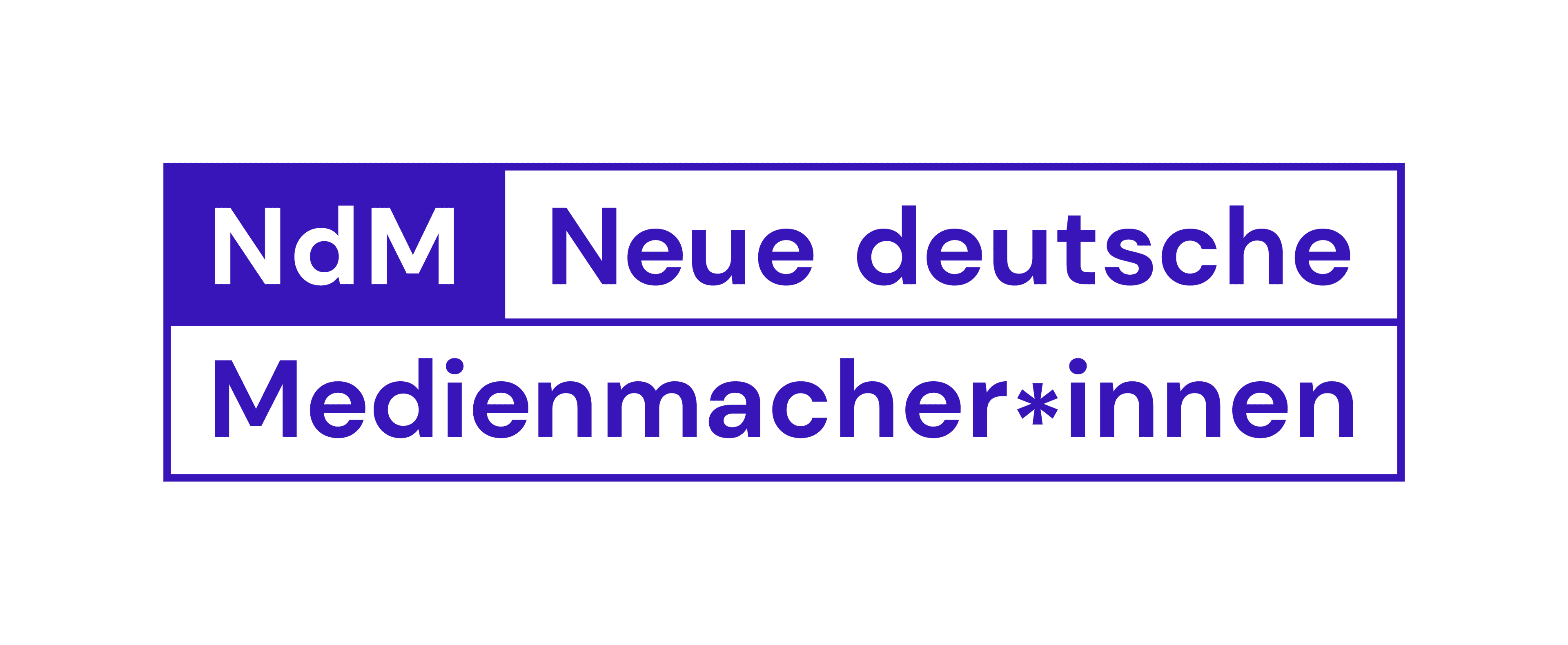 Neue deutsche Medienmacher*innen e.V. logo
