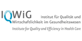 IQWiG - Institut für Qualität und Wirtschaftlichkeit im Gesundheitswesen logo